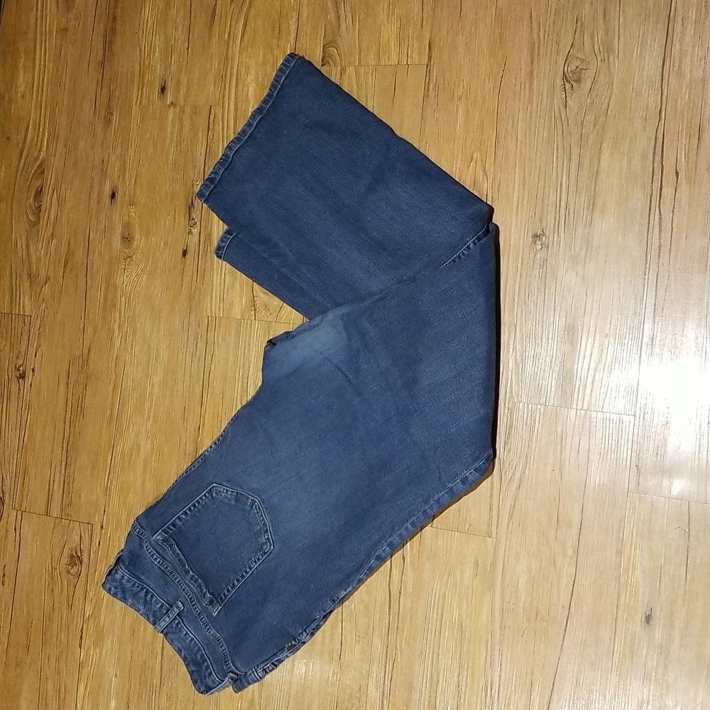 Jeans relaxed boot good condition sz 24